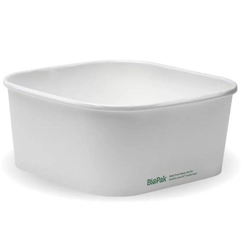 Takeaway Base Square White 1400ml x300