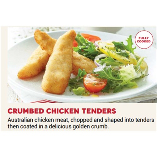 Chicken Crumbed Tenderloin - 5 x 1kg