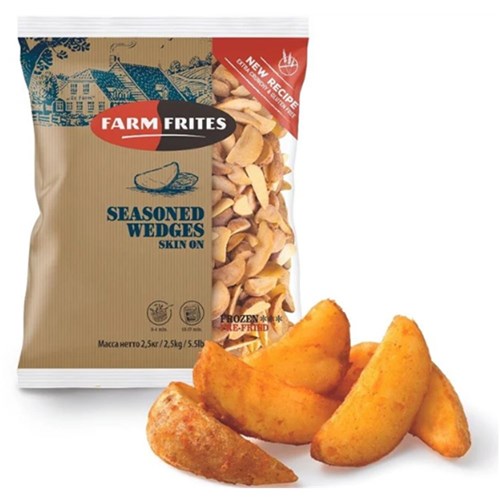 Wedges Seasoned Skin On 2.5kg 