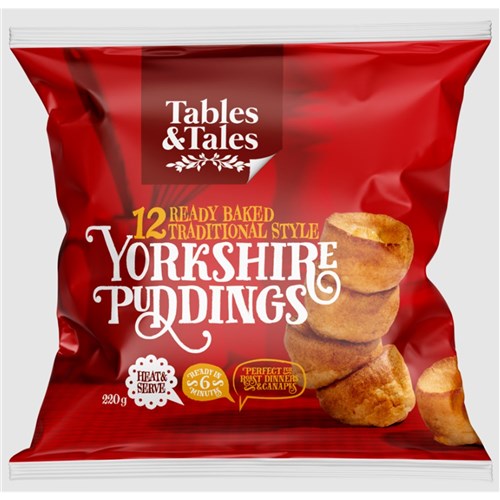 Yorkshire Puddings 72 x 18g Portion Control