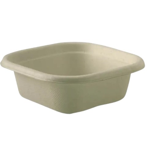 Bowl Salad Square Natural T/Away 280ml 600pc