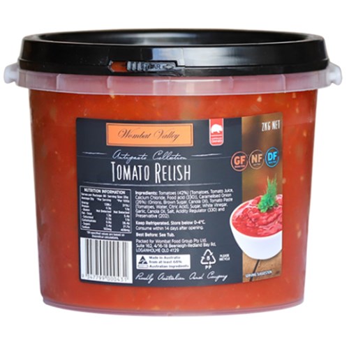 Relish Fresh Tomato 2kg GF