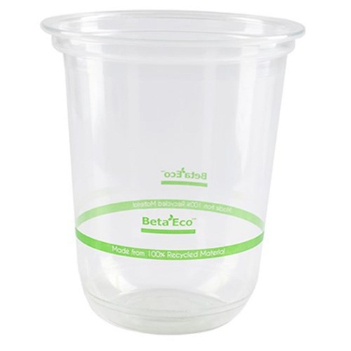 Cup U Shape Green RPET 16oz (475ml) x1000
