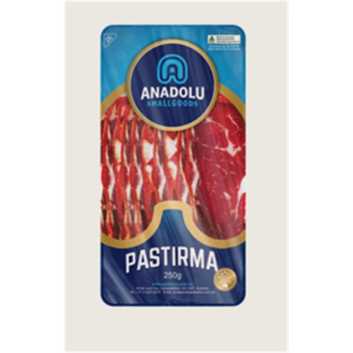 Pastirma Anadolu Sliced 250gm Frozen