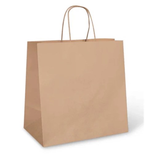 Bag Brown Twist Handle Bag Kraft 305x305x175 x250