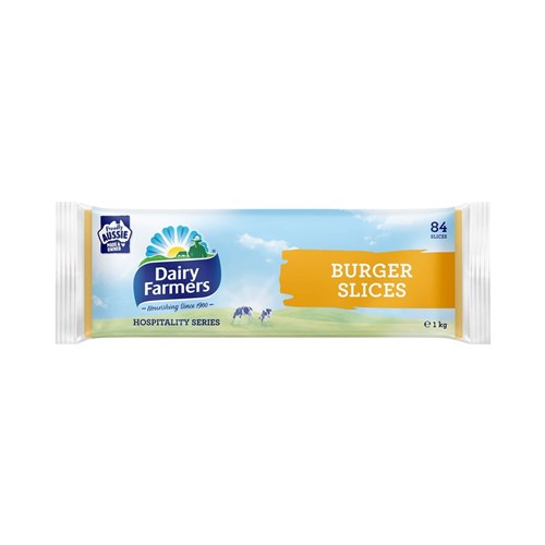 Cheese BURGER Slices 1kg - 84 slices 