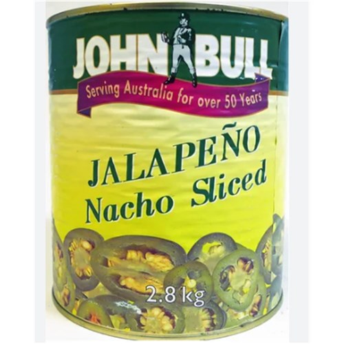 Jalapenos Sliced A10 2.8kg 