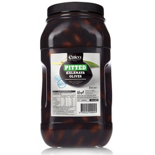 OLIVES KALAMATA PITTED 2KG