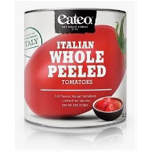 TOMATOES WHOLE PEELED 2.5KG (ITALIAN)
