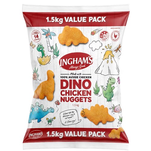 DINO NUGGETS - Chicken Breast 1.5kg