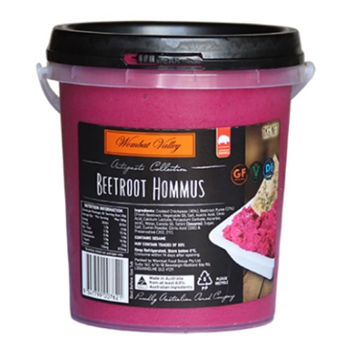 Beetroot Hommus Dip 1kg Gluten Free