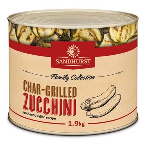 Zucchini Chargrilled Tin 1.9kg