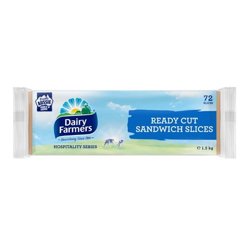 Cheese Sliced Cheddar Readycut 72s 1.5kg