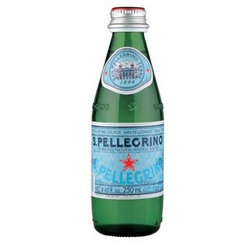 Water Sparkling Mineral 24 x 250ml GLASS