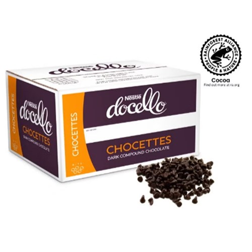 Chocettes Dark Chocolate Compound 5kg