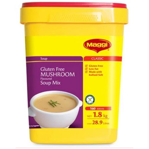 Soup Mix Mushroom 1.8kg Gluten Free