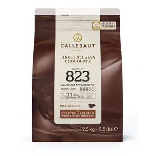 Chocolate Milk Callets 33.6% Cocoa 2.5kg