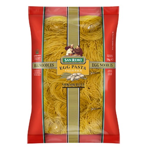 Pasta Egg Noodle 5 x 1kg Vermicelli #90