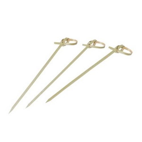 Skewers Bamboo Knotted 15cm 100s
