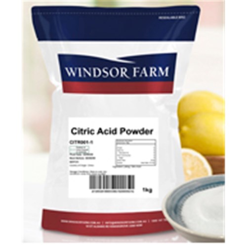 Citric Acid 1kg Resealable Bag