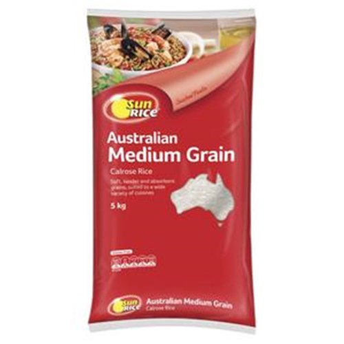 Rice White Medium Grain Calrose 5kg