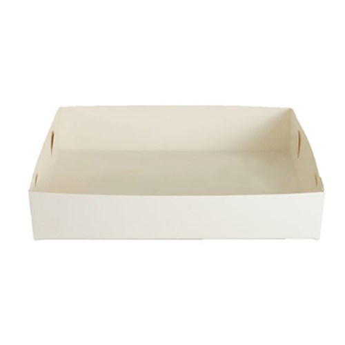 Tray Small White Cake Cardboard 177x120x3 200s