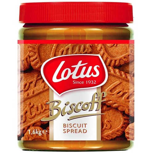Biscoff Lotus Spread Smooth 1.6kg**SD
