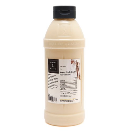 Sauce Aioli Garlic Vegan 1L Gluten Free 