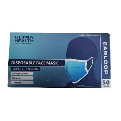 Face Mask Disposable 3 ply 50s