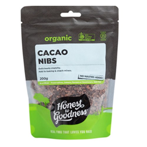 Cacao Cocoa Nibs Organic 200gm
