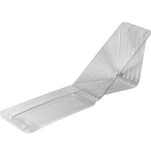 Sandwich Wedge Recycled PET Clear Large x500