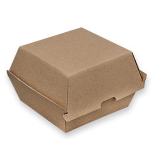 Clam Burger Box Paper Board 250's 105x105x85mm
