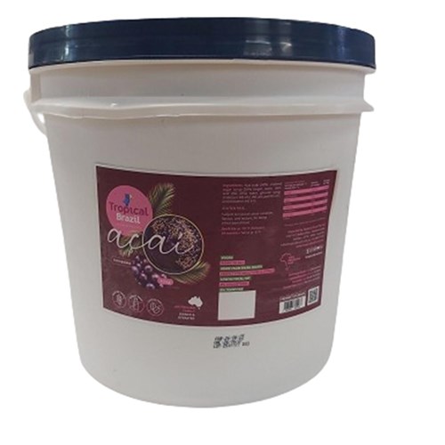 Acai Cream Scoopable Frozen 10kg Gluten Free