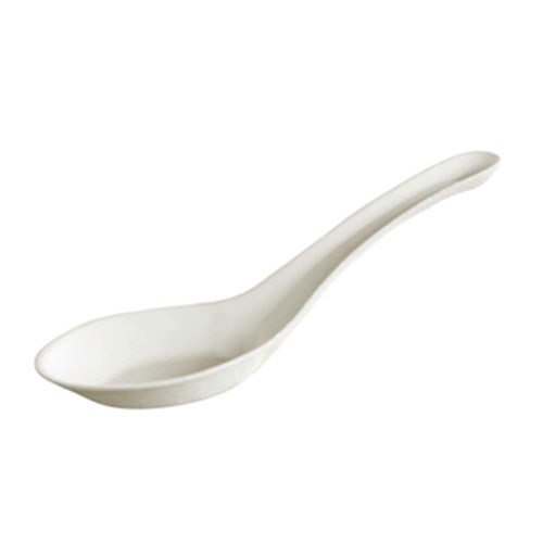 Cutlery Chinese Soup Spoon Natural Fibre 100's