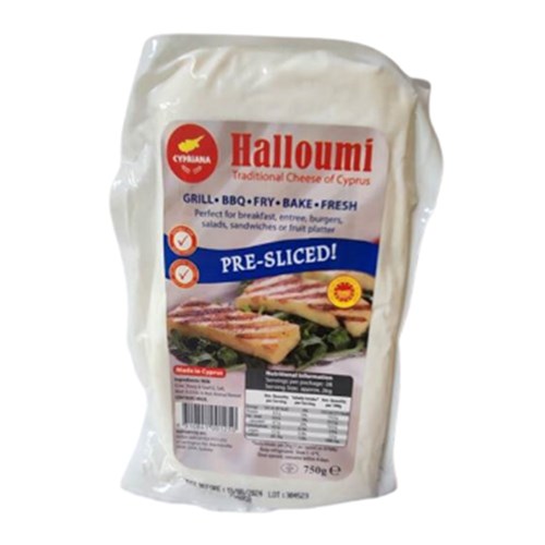 Cheese Haloumi Approx 25 Slices 750g Cyprus