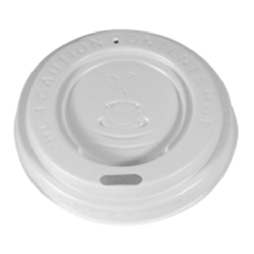 Lid Travel White 4oz 100's