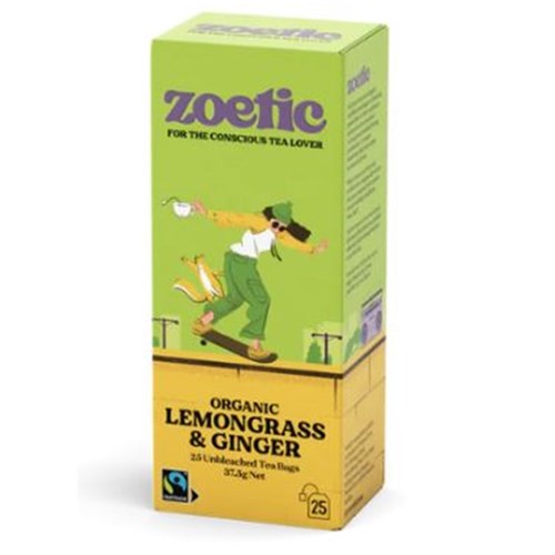 Tea Bags Lemongrass & Ginger 25's